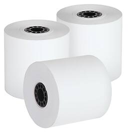Staples - Thermal Paper Rolls, 2 1/4" x 80', BPA Free, 10/Pack - White