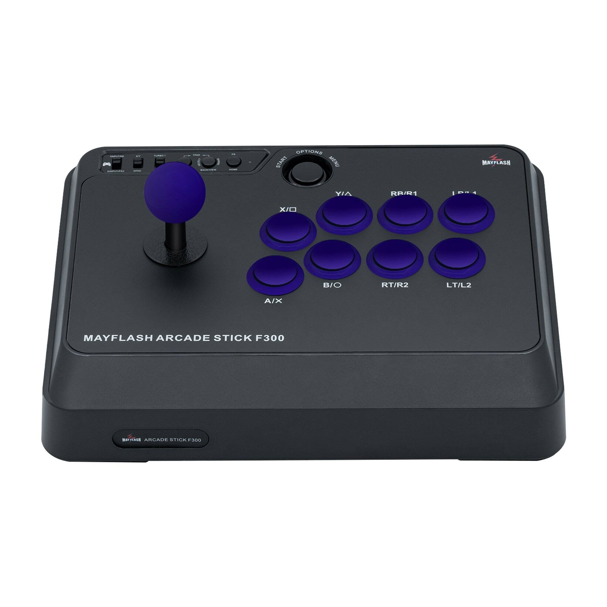 MAYFLASH ARCADE STICK F300

A/X B/O RT/R2 LT/L2

YIA RB/R1 IP/X

MAYFLASH