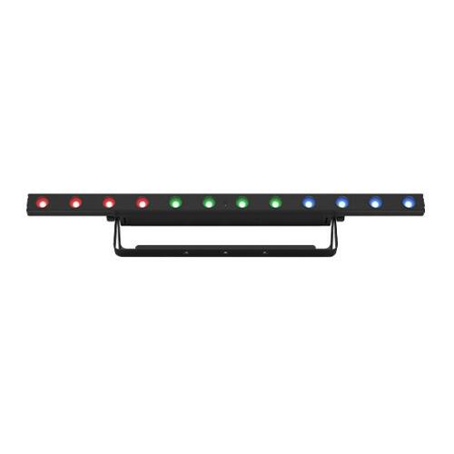 Angle. Chauvet Lighting - 39" Linear Wash Light with 12 Tri-Color RGB LEDs, Bluetooth Control, 3-Zone Effects, ILS Compatibility and Power Linking.