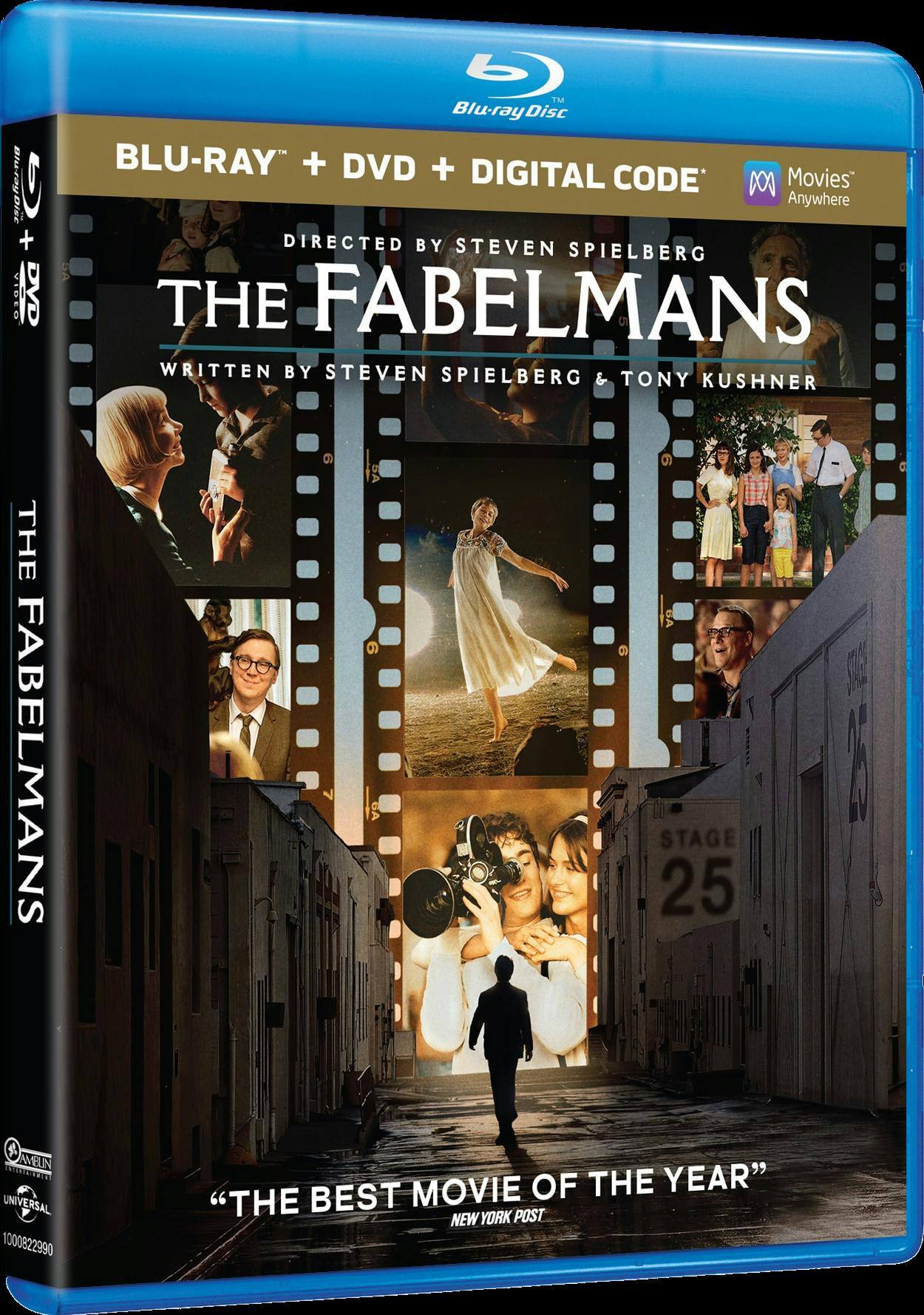Angle. The Fabelmans (with DVD) [Blu-ray].