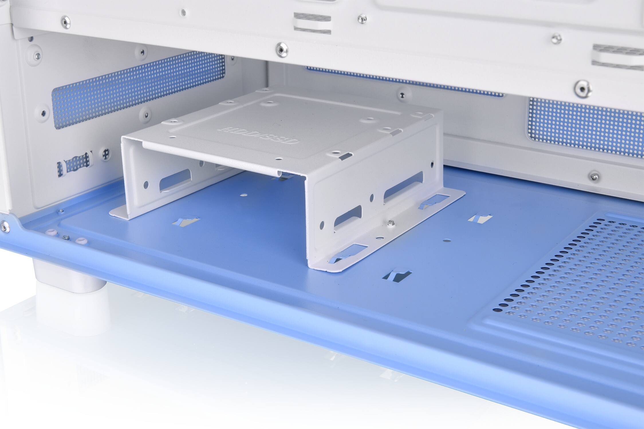 Alt View 23. Thermaltake - View 270 Plus TG ARGB Mid Tower E-ATX PC Case - Hydrangea Blue.