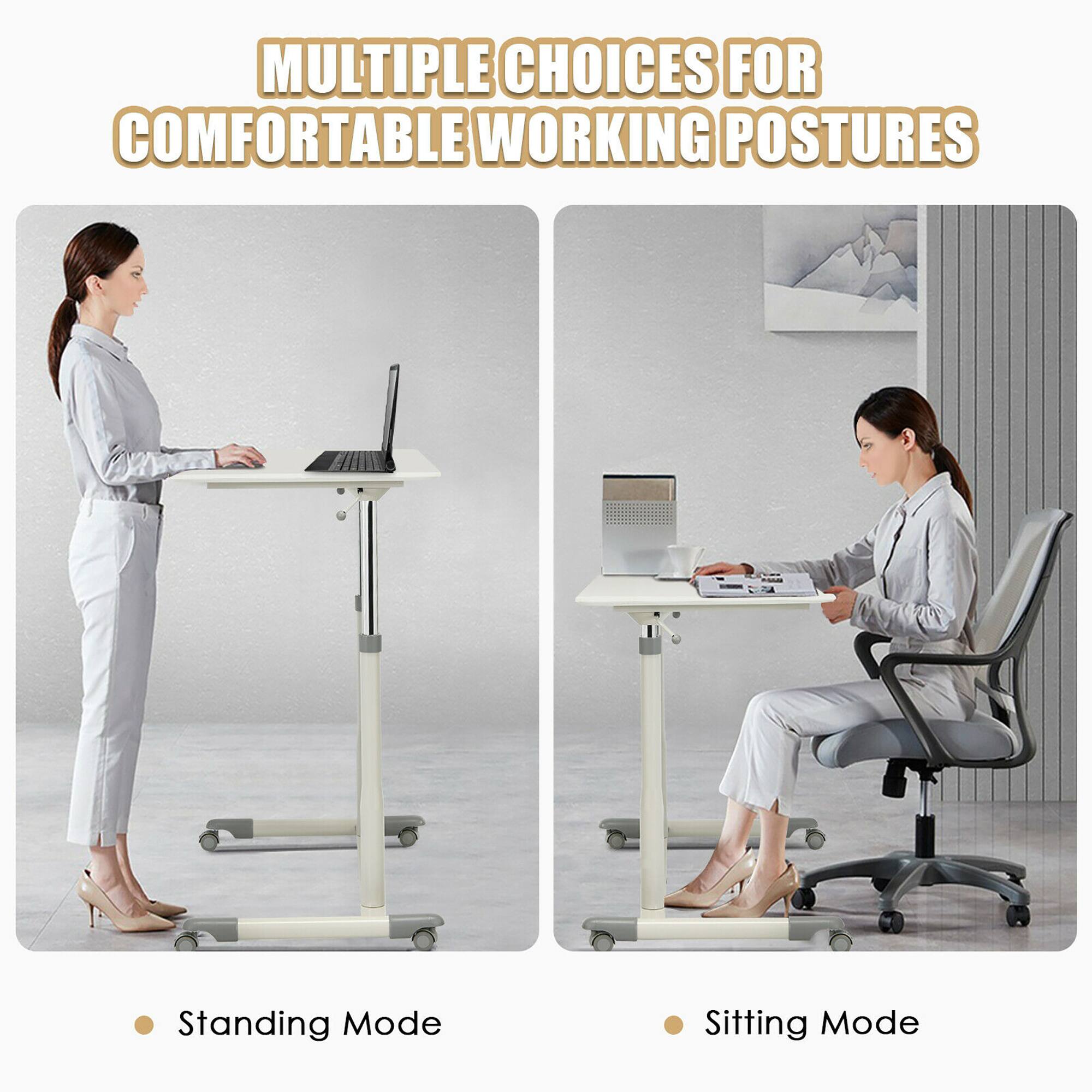 MULTIPLE CHOICES FOR COMFORTABLE WORKING POSTURES

- Standing Mode
- Sitting Mode