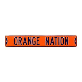 Authentic Street Signs - Syracuse 6" x 36" College Ave Street Sign - Orange