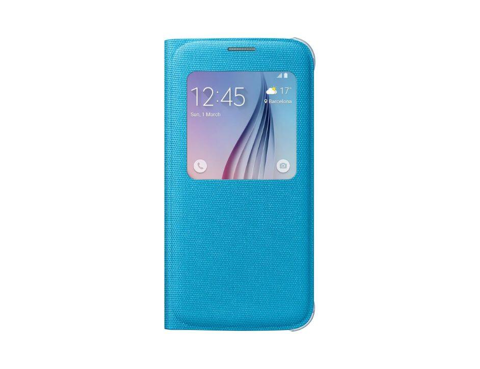 Samsung - Galaxy S6 S View Cover I Color: - Blue