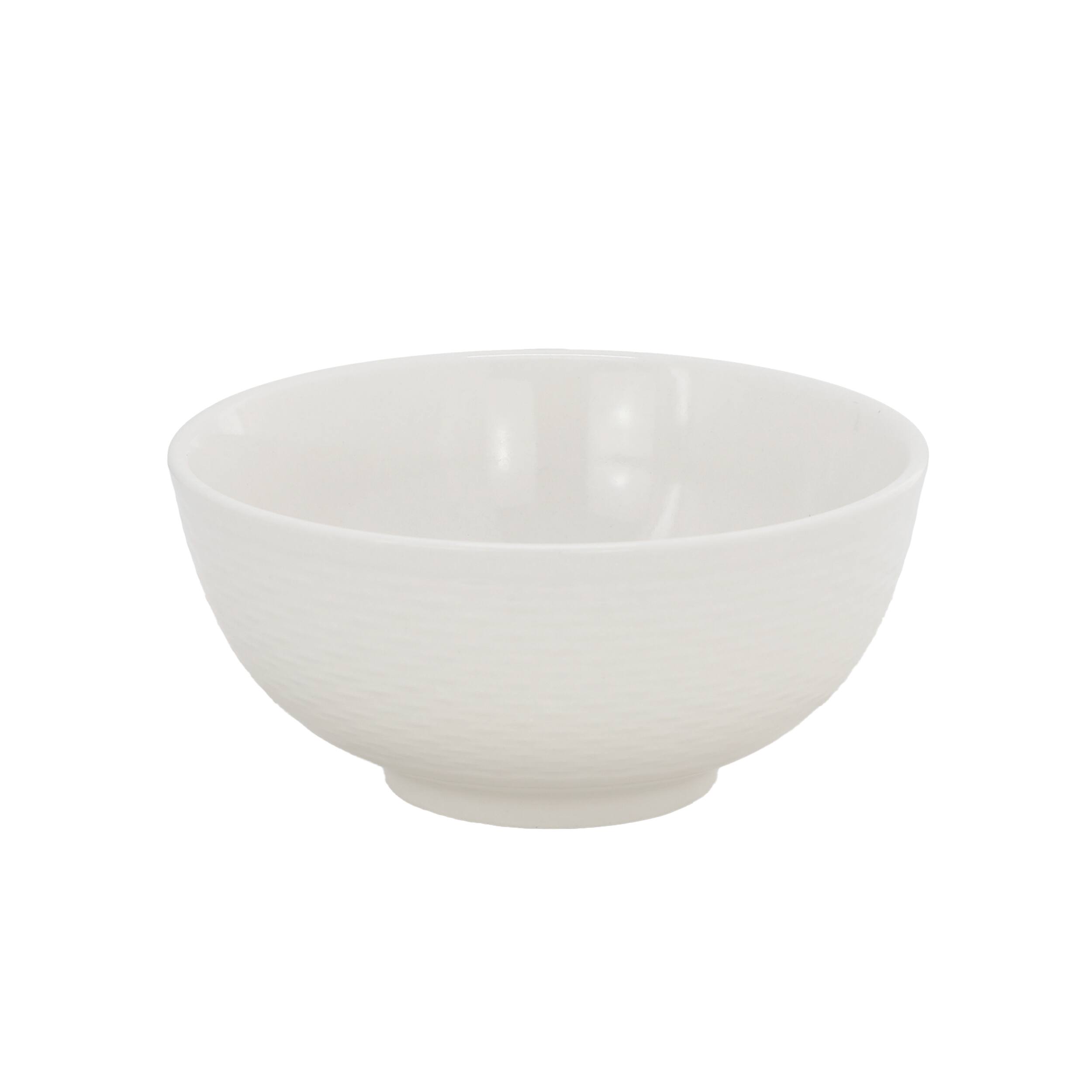 Alt View 1. Elama - Elama Fiona 18 Piece Stoneware Dinnerware Set in White - White.