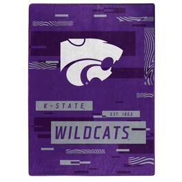 Northwest - Kansas State Wildcats 50" x 60" Digitize Raschel Throw Blanket - Purple
