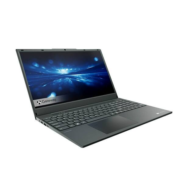 Angle. Gateway - Gateway Ultra Slim 15.6" FHD Laptop, AMD Ryzen 7, 8GB, 512GB, Windows 11 - Black.