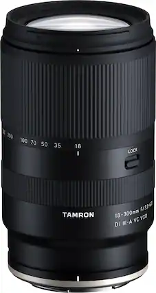 300 200 100 70 50 35 18
I LOCK
TAMRON F/3.5-6.3 18-300mm 18 - VXD III-A VC Di
