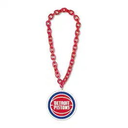 WinCraft - Detroit Pistons Big Chain Logo Necklace - Multicolor