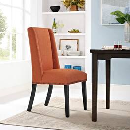 Baron Fabric Dining Chair by Modway - Orange