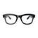 Front. PRIMEPLUS - Smart Translation Glasses 8MP Video Image Stabilization Real-time Translation 4K Smart Glasses with Camera- Anti- blue - Black- Blue Light Blocking.