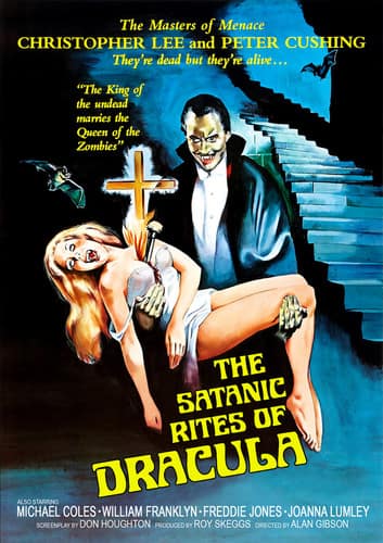 Front. The Satanic Rites of Dracula   - DVD.