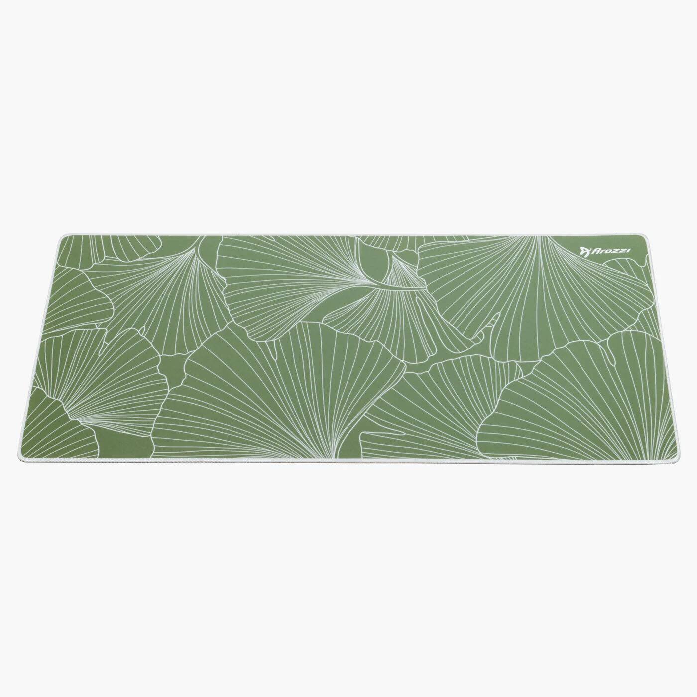 Angle. Arozzi - XL Zona Mouse Pad - Whispering Leaves - Whispering Leaves.