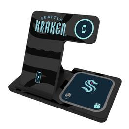Keyscaper - Seattle Kraken 3-In-1 Wireless Charger - Multicolor