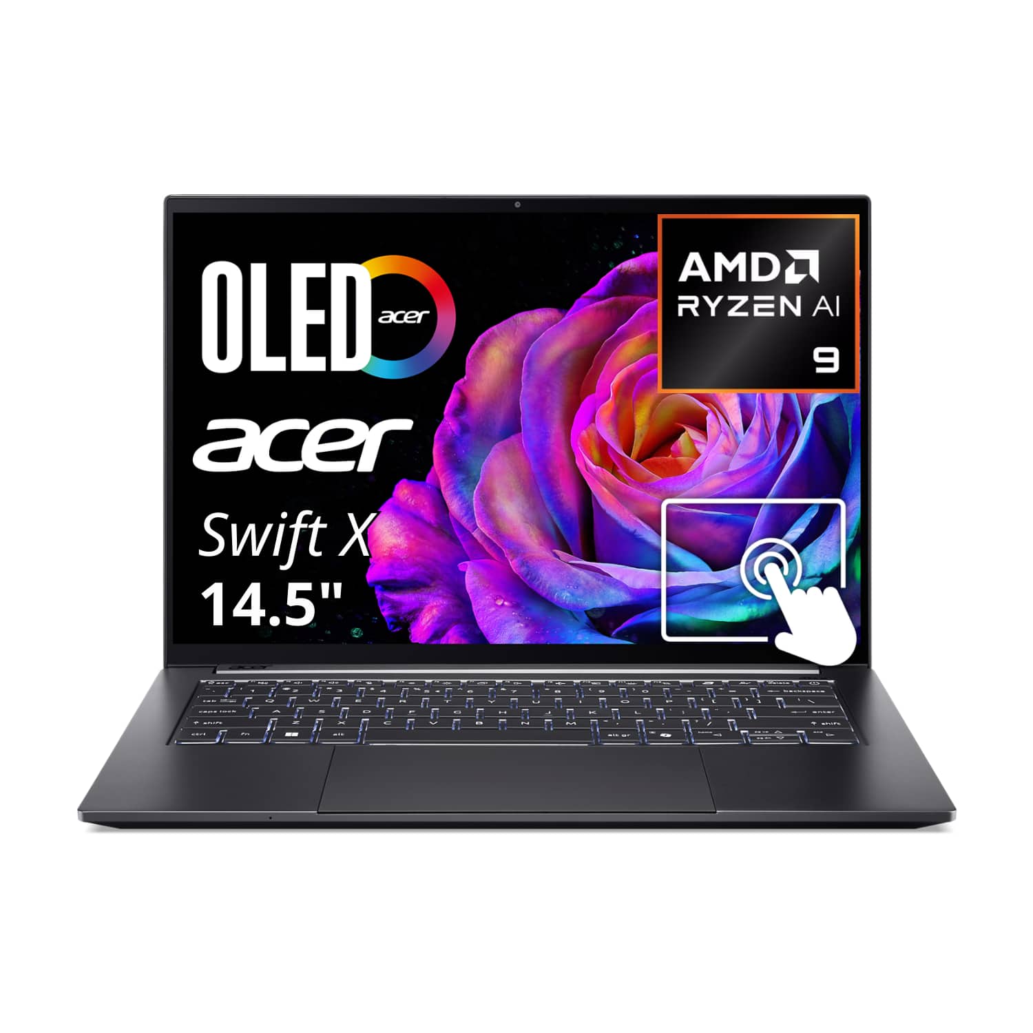 OLED acer acer Swift X 14.5" AMD RYZEN AI 9