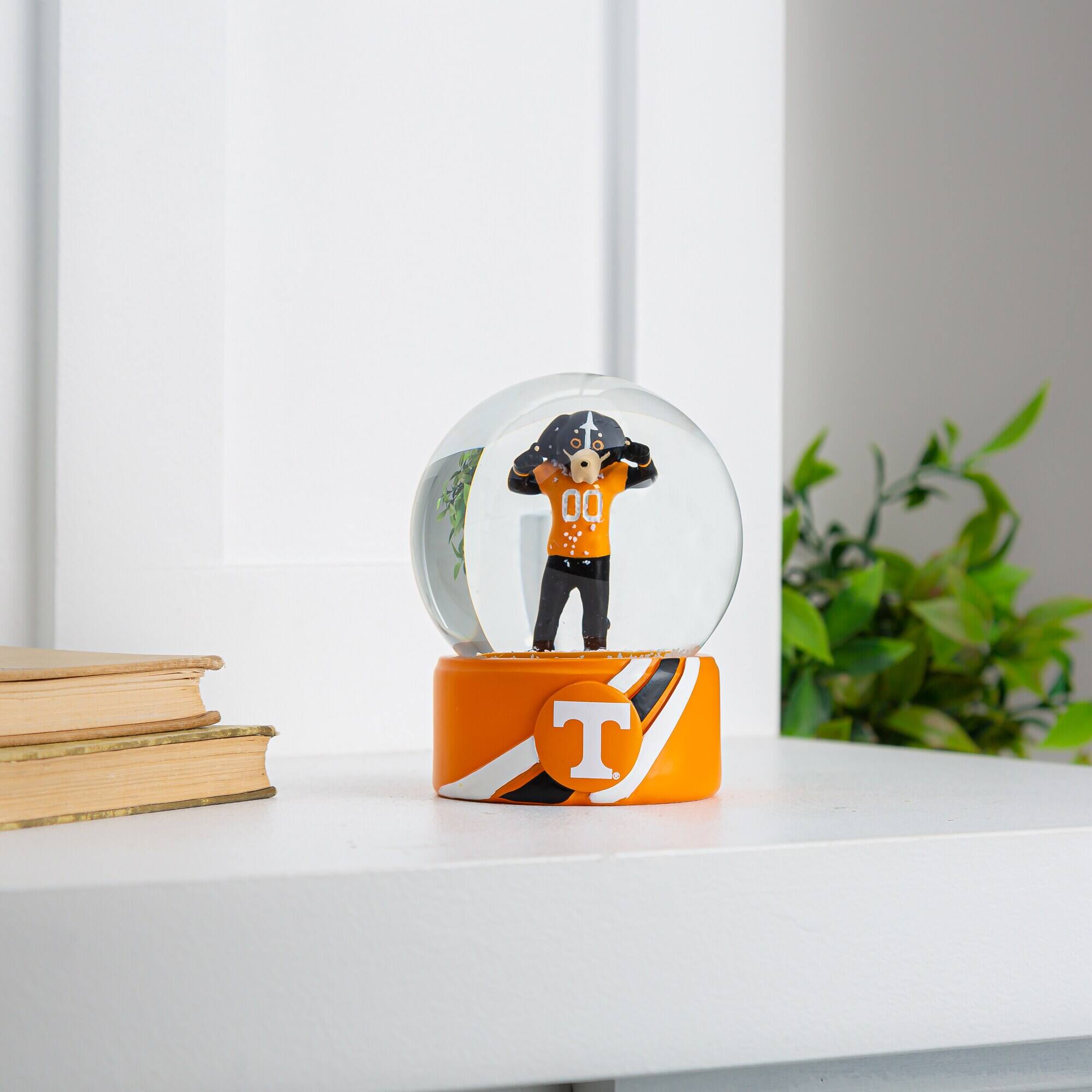 Alt View 1. Evergreen Enterprises - Tennessee Volunteers 100mm Mascot Glass Water Globe - Multicolor.