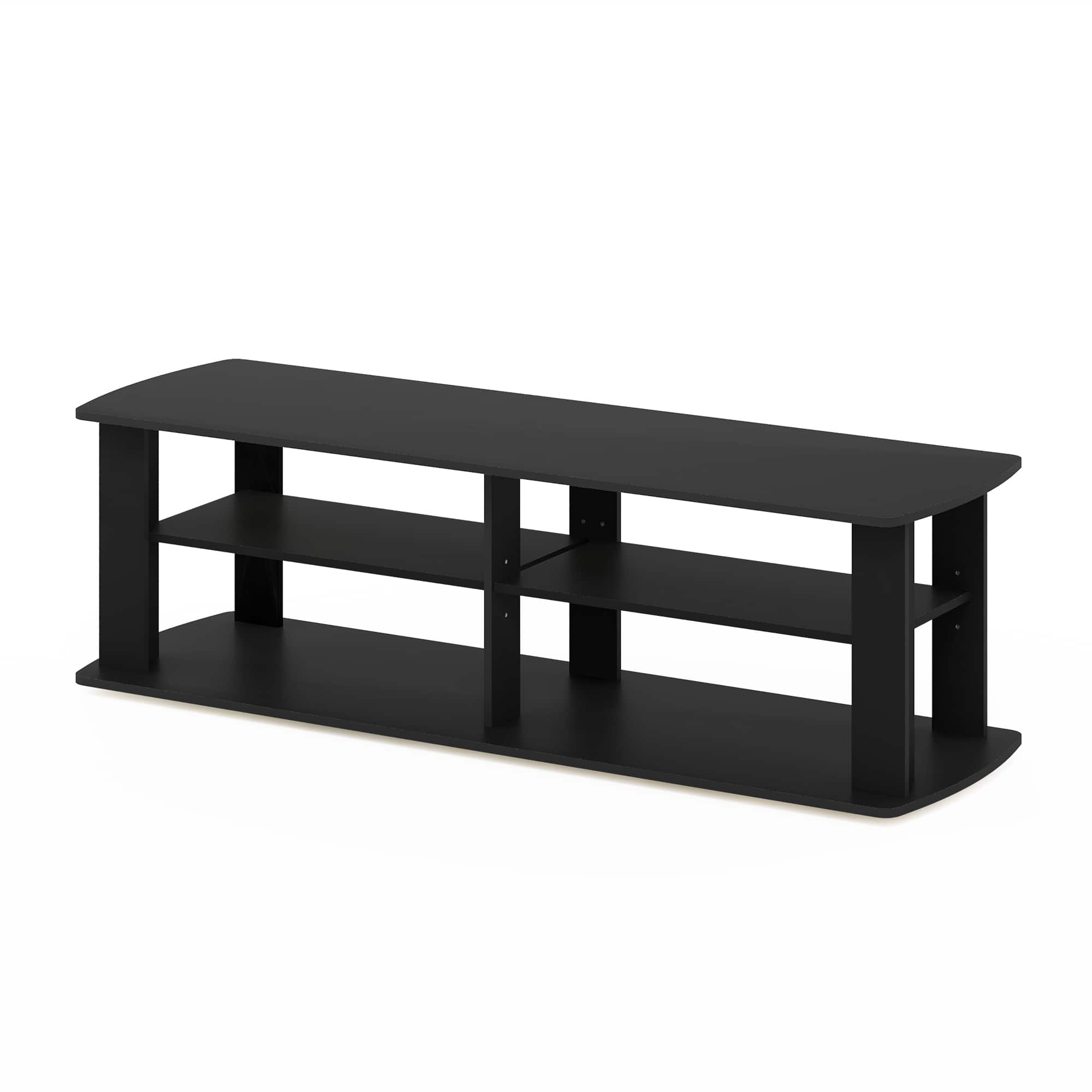 Furinno - Nelly Entertainment Center TV Stand - Black