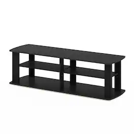 Furinno - Nelly Entertainment Center TV Stand - Black