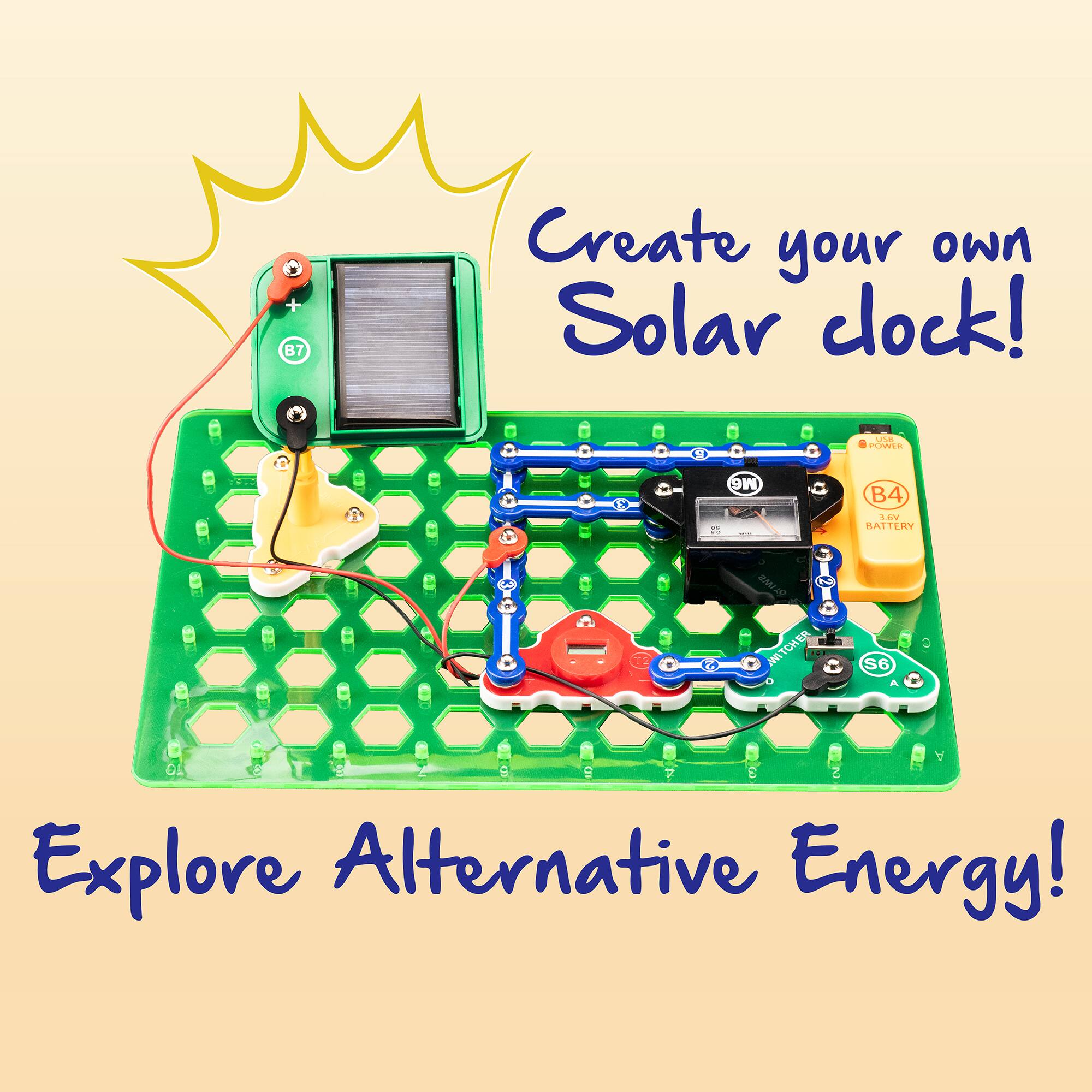 Create your own Solar clock! - Explore Alternative Energy!