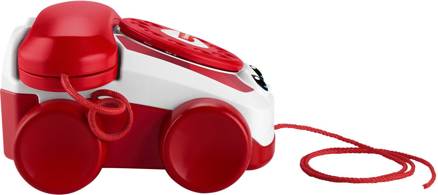 Alt View 3. Fisher Price - Fisher Price - Red Chatter Phone Mattel 80th Anniversary   - Collectibles - Multicolor.