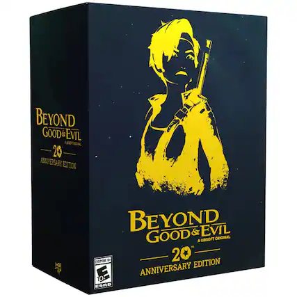 BEYOND GOOD & EVIL 20TH ANNIVERSARY EDITION
A UBISOFT ORIGINAL
EVERYONE 10+
ESRB - E10+ (Everyone 10+)
