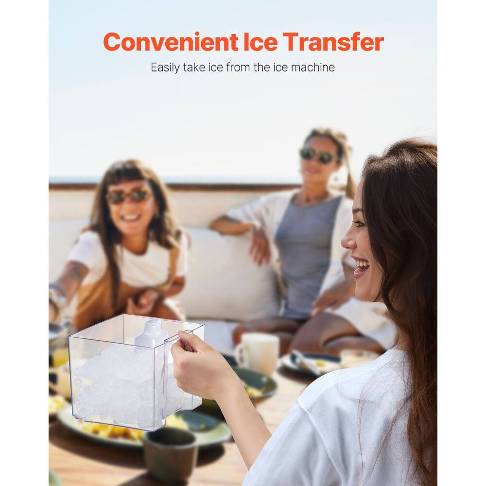 Convenient Ice Transfer  
Easily take ice from the ice machine