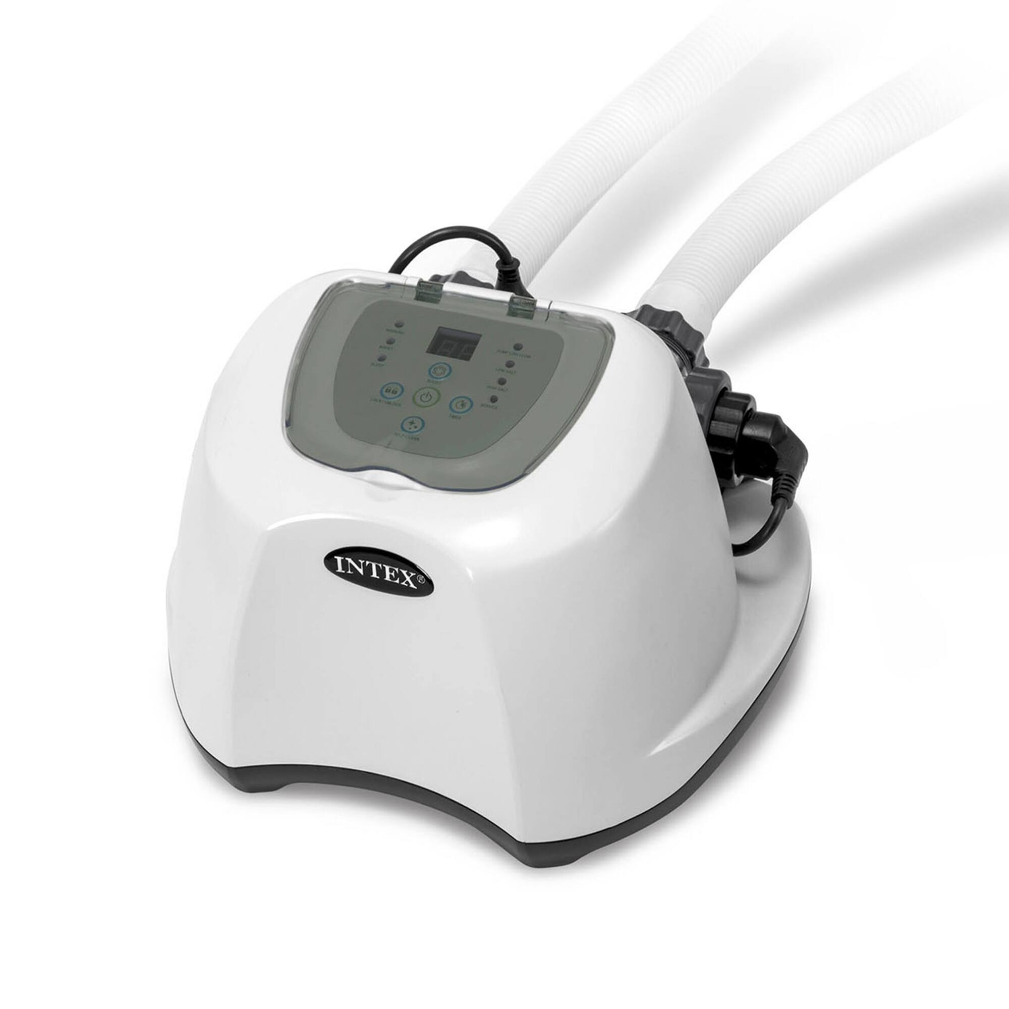 Alt View 10. Intex - Intex ZX100 Auto Pressure Side Pool Cleaner with Krystal Clear Saltwater System - White, Gray.