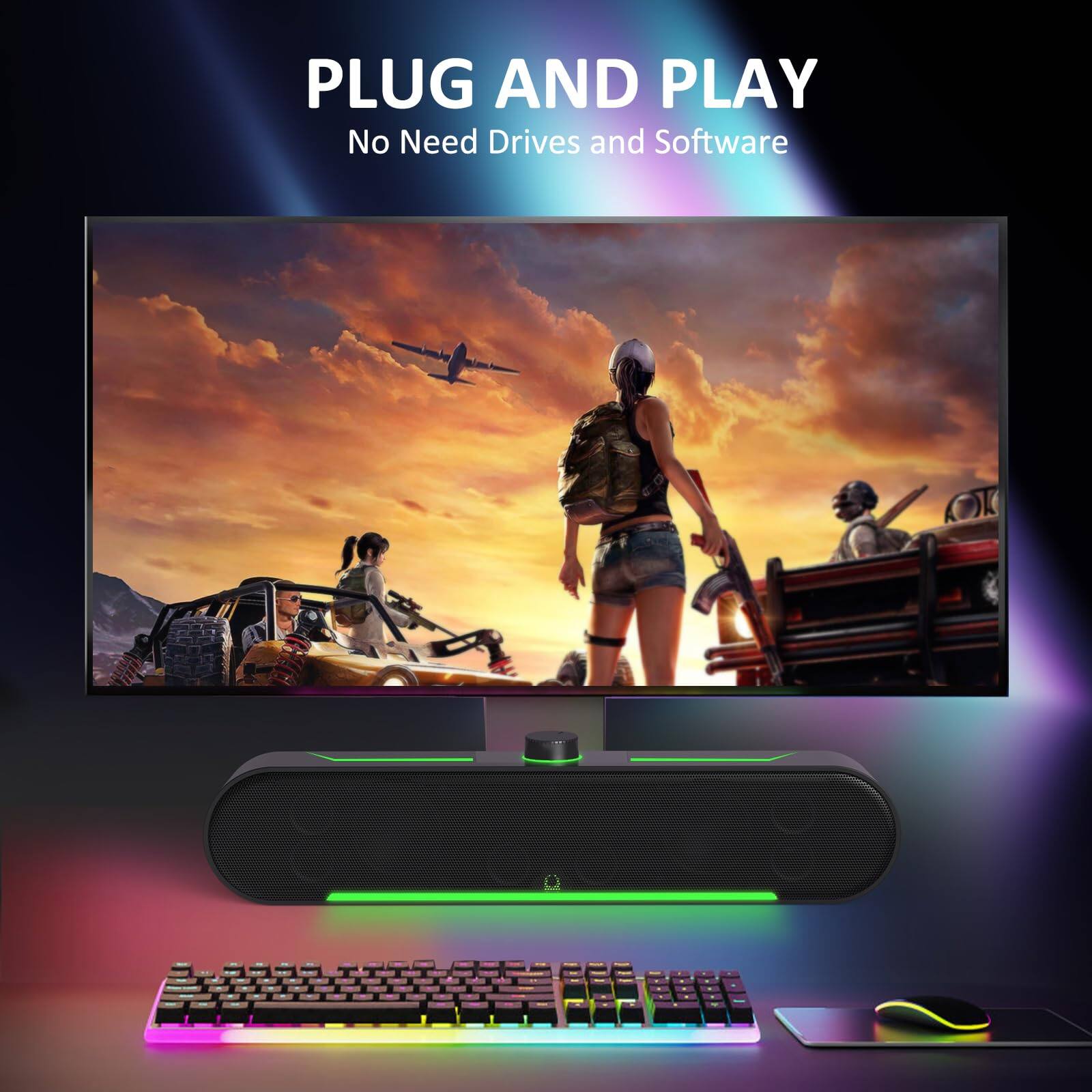 PLUG AND PLAY  
No Need Drives and Software