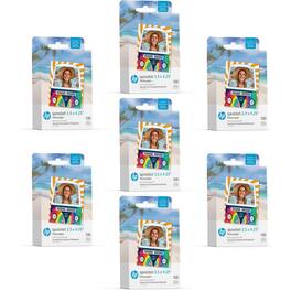 HP - Sprocket 3.5" x 4.25" Sticky-Backed Zink Photo Paper (700-Pack), Compatible w/Photobooth