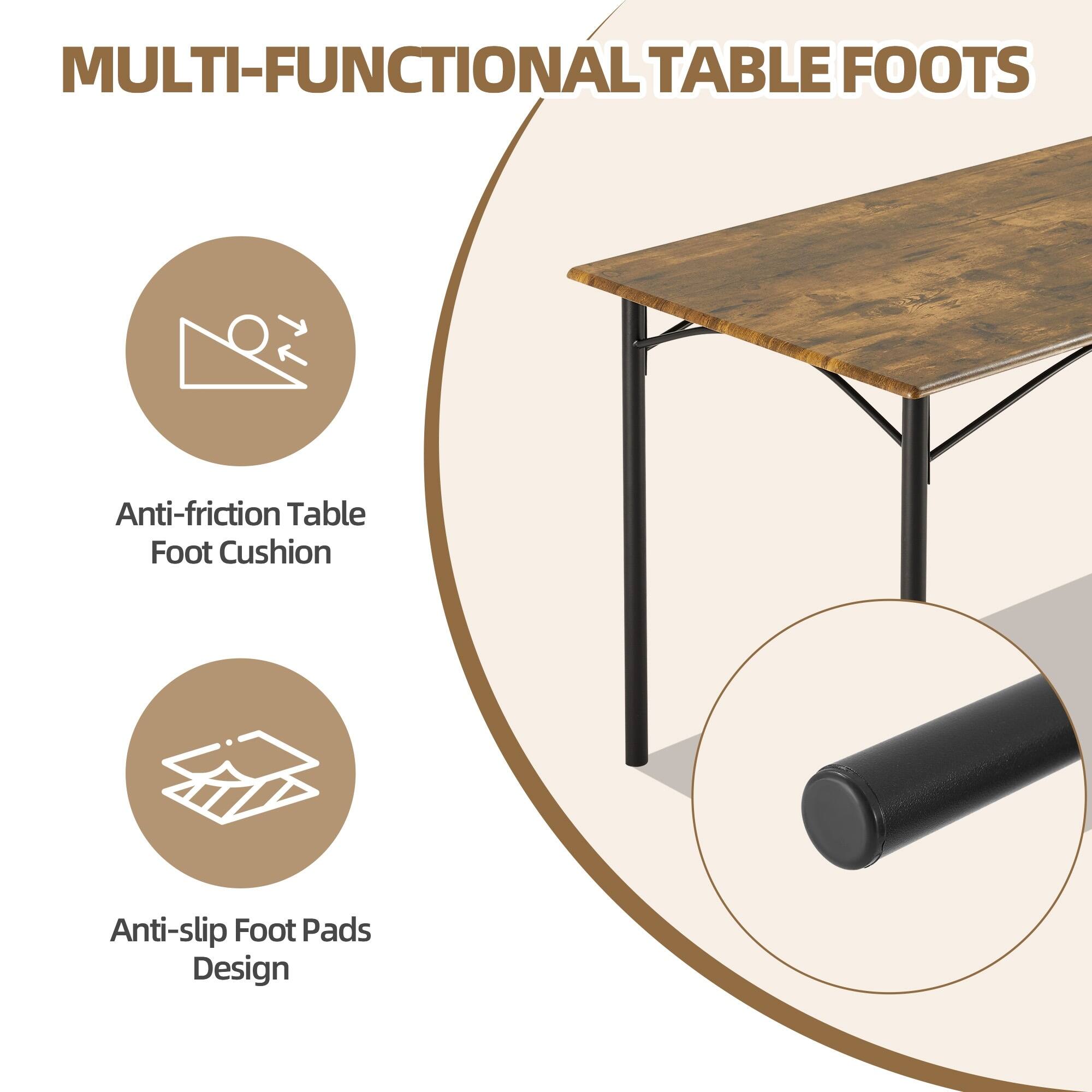 MULTI-FUNCTIONAL TABLE FOOTS

Anti-friction Table Foot Cushion

Anti-slip Foot Pads Design