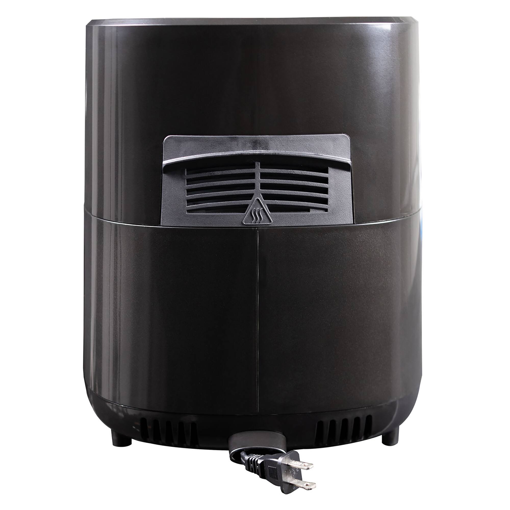 Back. Danby - 3.2 qt. Air Fryer - Black.