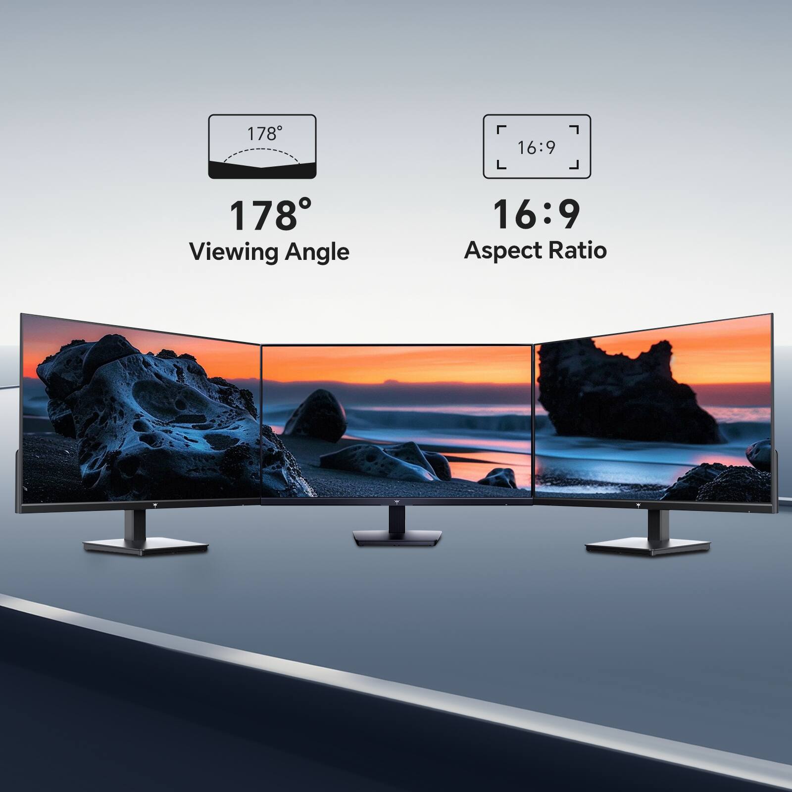 178° Viewing Angle  
16:9 Aspect Ratio