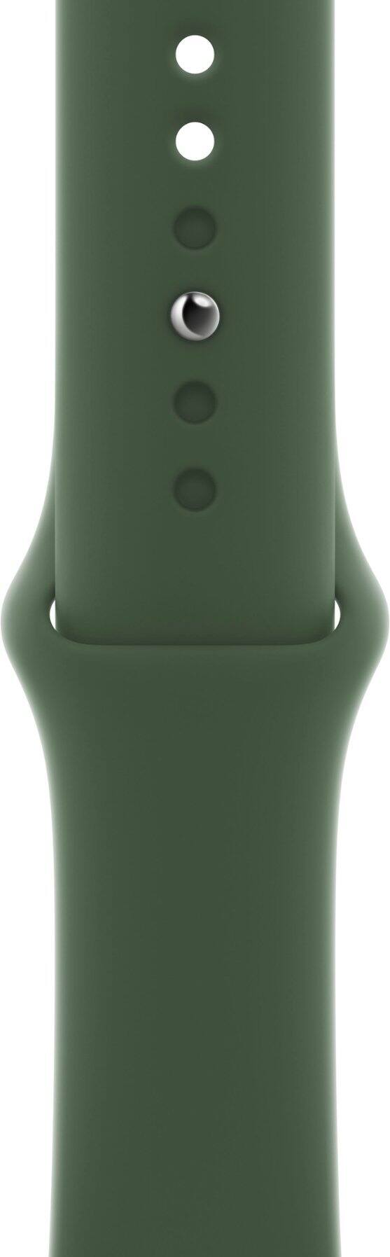 Alt View 2. Apple - Apple Watch Band - Sport Band (45mm) - Clover - Regular - Green.