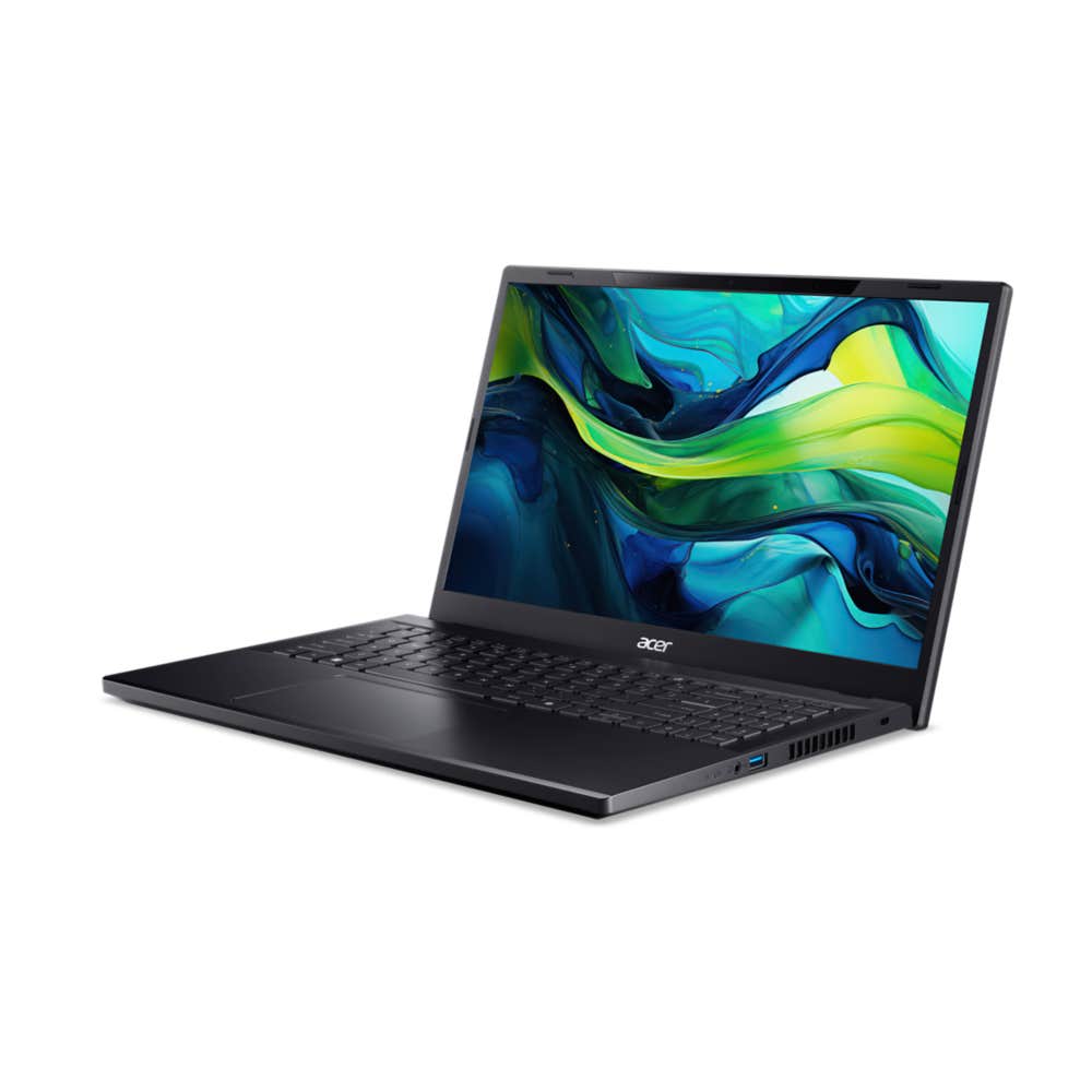 Left. Acer - Aspire 3D 15 SpatialLabs Notebook 15.6" i7-13620H 1TB SSD 16GB RAM A3D15-71GM-79ZM - Black.