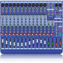 Midas - DM16 16 Input Analog Live and Studio Mixer with Microphone Preamplifier