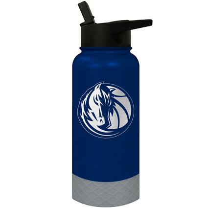 Front. Great American Products - Dallas Mavericks 32oz. Logo Thirst Hydration Water Bottle - Multicolor.