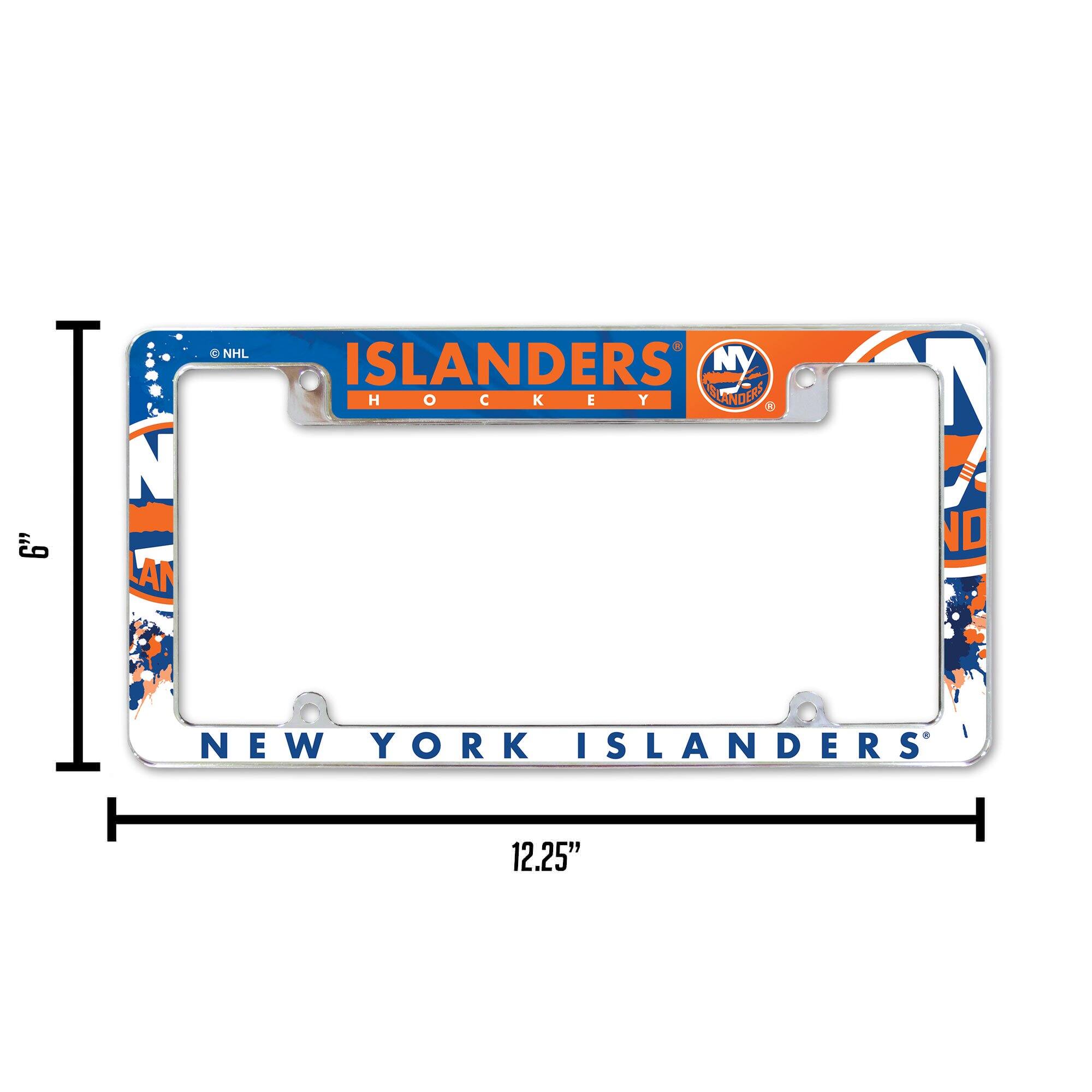 6" NHL ISLANDERS HOCKEY  
NEW YORK ISLANDERS  
12.25"