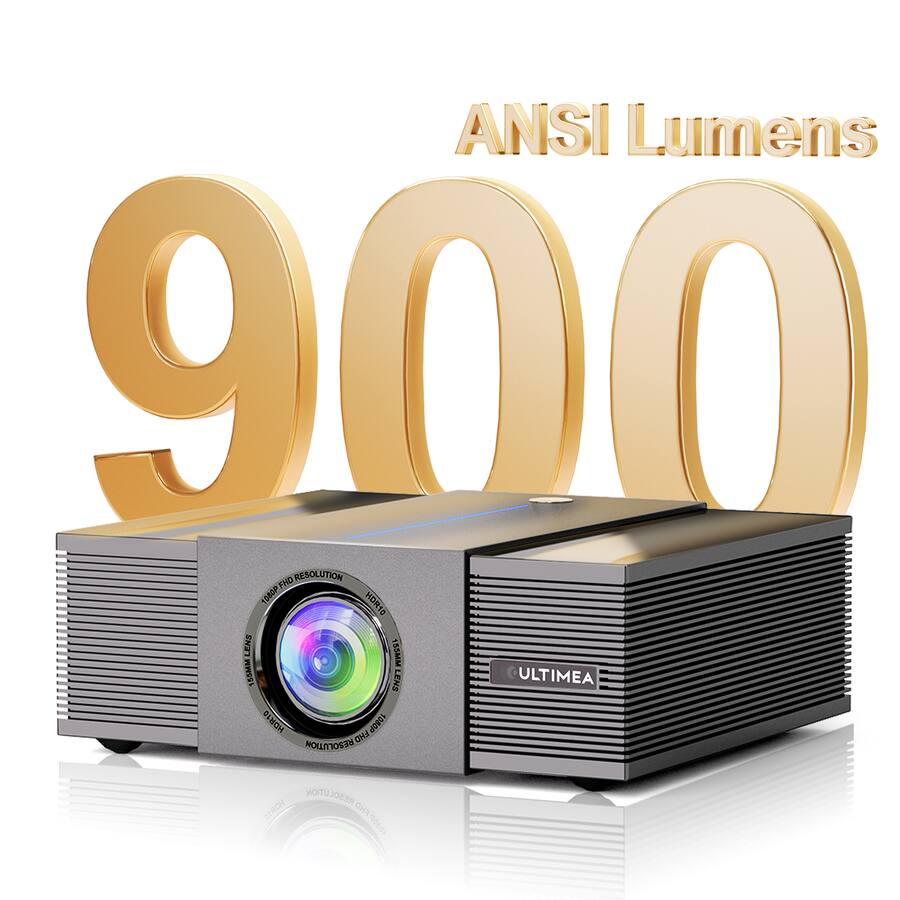 Ultimea Projector,900 ANSI Lumens,Obstacle Avoidance,6D Keystone,WiFi ...
