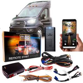MPC - Smartphone Activated Remote Start Kit For 2022-2023 Ford Transit-250 - Black