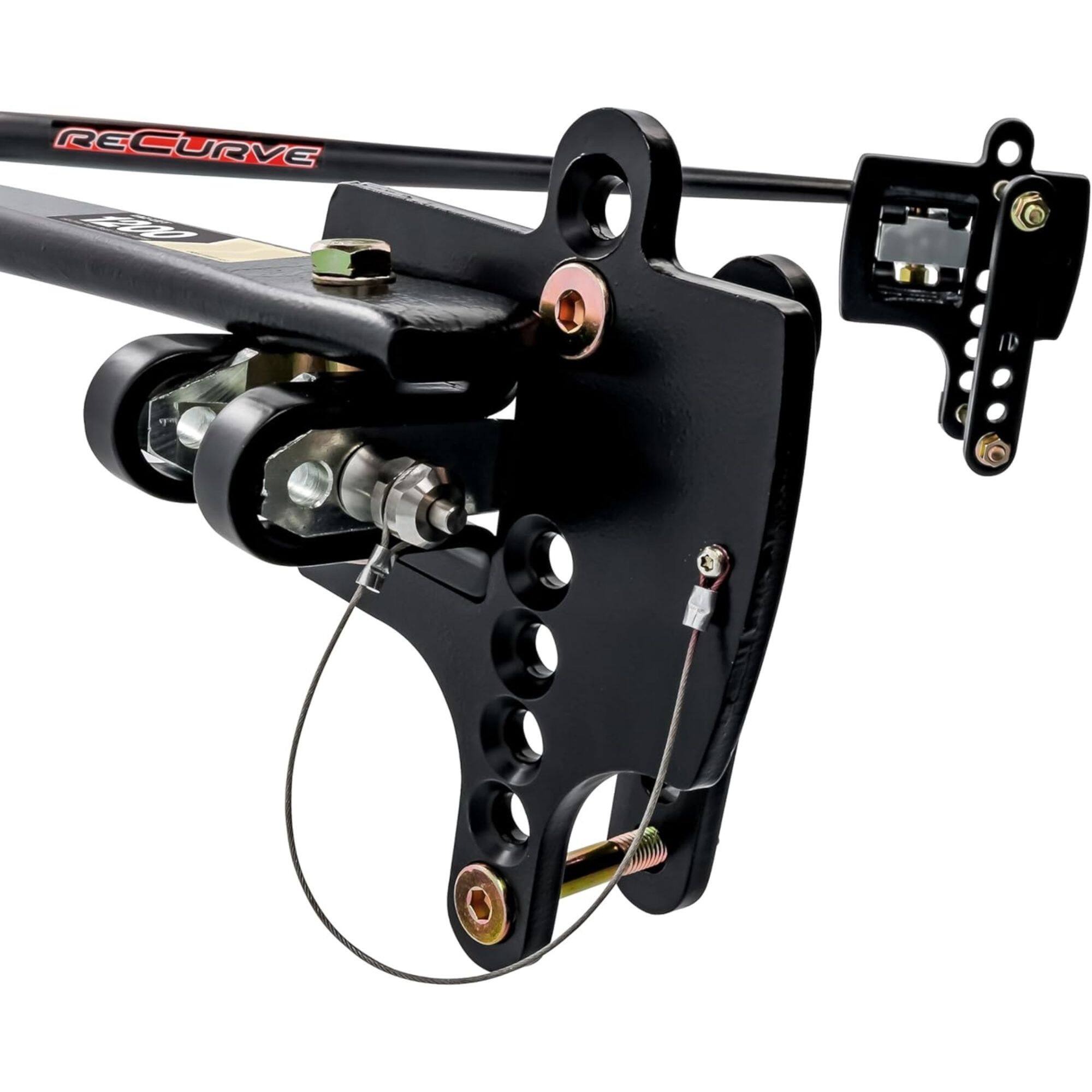 Alt View 6. Camco - Camco Eaz-Lift ReCurve R3 1200Lb Weight Distribution Hitch, Sway Control, 48753 - Black.