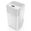 Front. VEVOR - 30 Pints Dehumidifier for Home & Basement, Drain Hose for Commercial & Industrial Use, Smart Humidity Control,Low Noise - White.