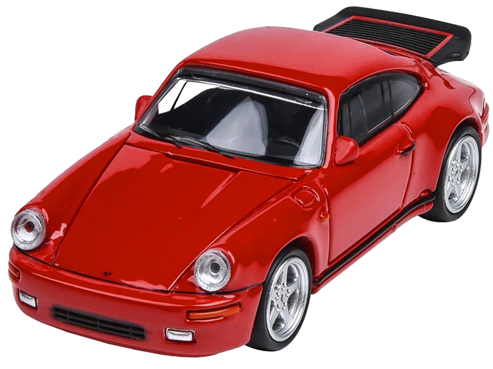 Alt View 1. Paragon - 1987 RUF CTR Guards Red 1/64 Diecast Model Car by Paragon Models.