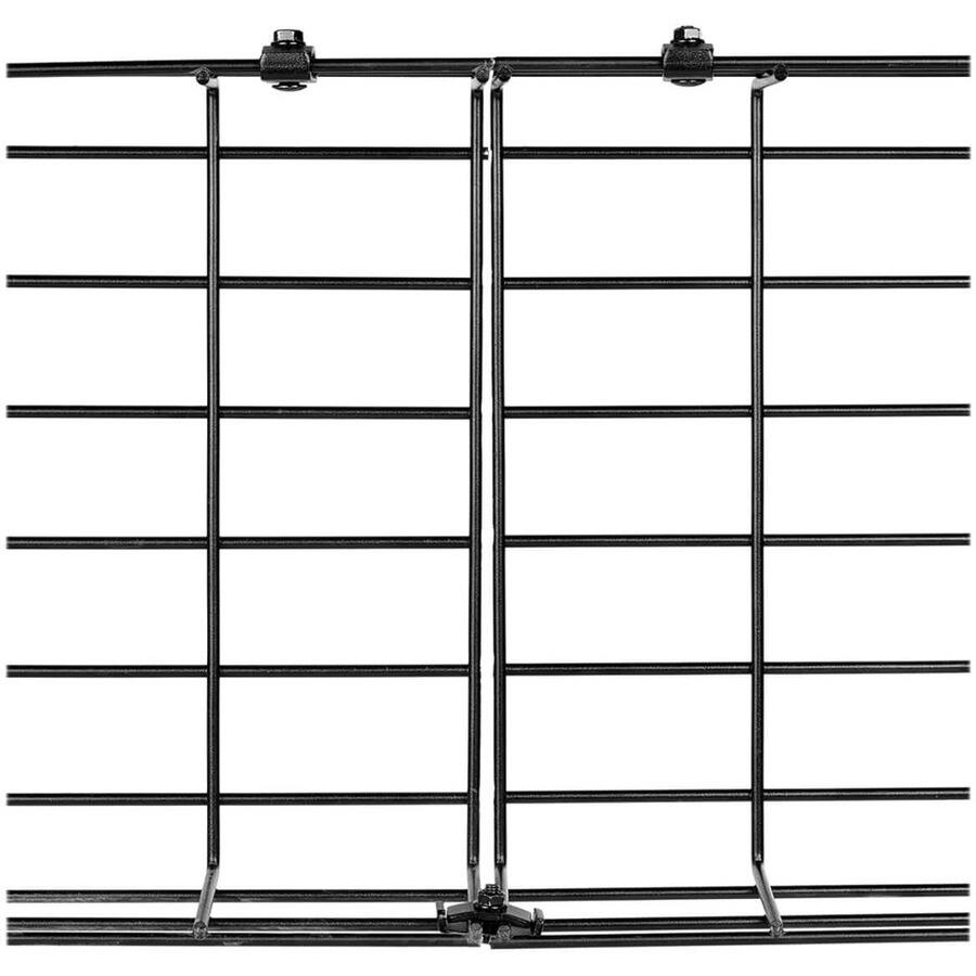 Alt View 8. Tripp Lite - Eaton Tripp Lite Series Strengthening Bar Kit for Wire Mesh Cable Trays - Cable Management Bar - Black Powder Coat - Black Powder Coat.