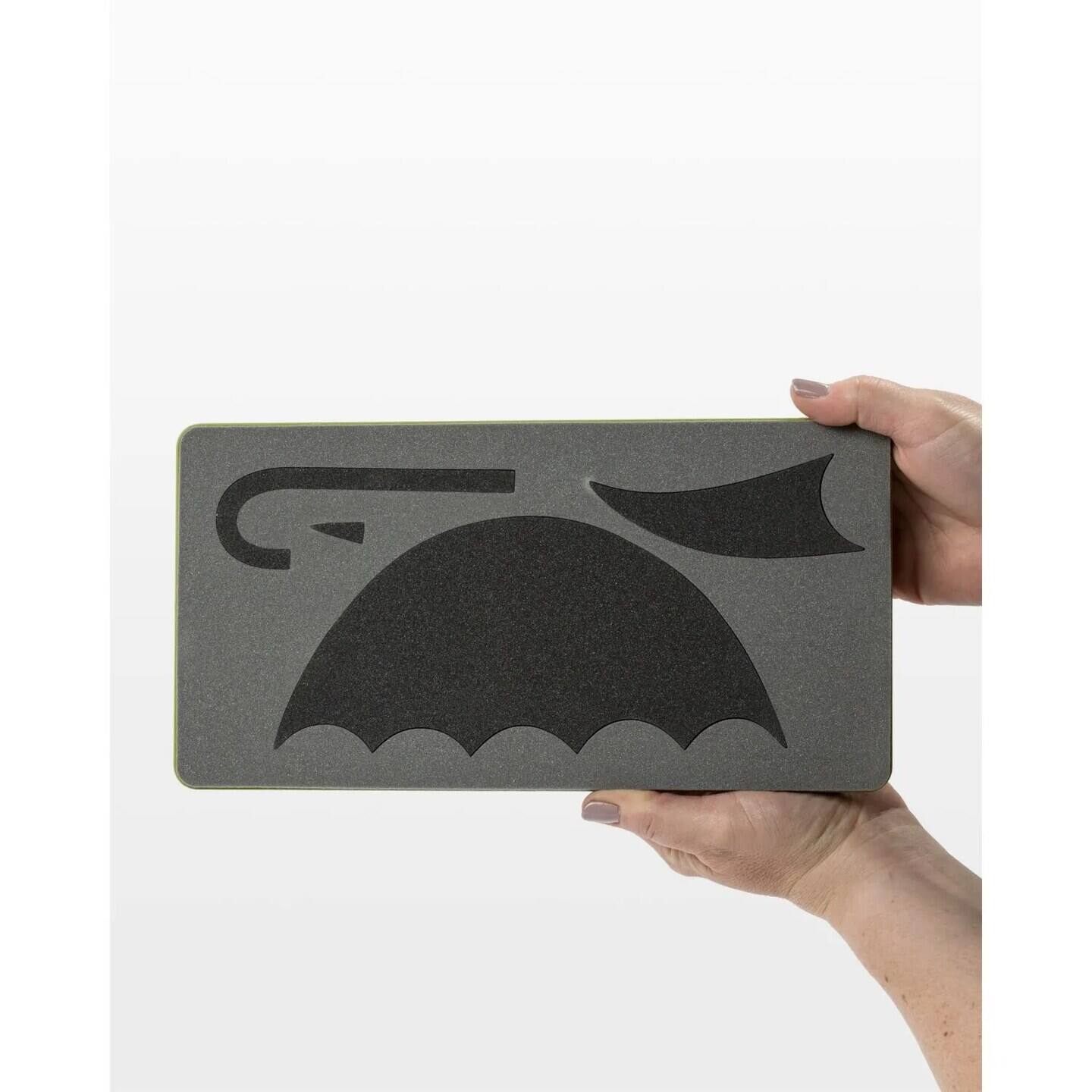 Alt View 1. AccuQuilt - GO! Fabric Cutting Dies, Dancing Umbrella by Edyta Sitar - Green.