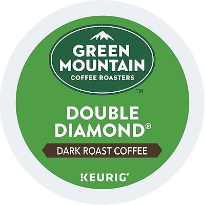 GREEN MOUNTAIN COFFEE ROASTERS  
DOUBLE DIAMOND  
DARK ROAST COFFEE  
KEURIG
