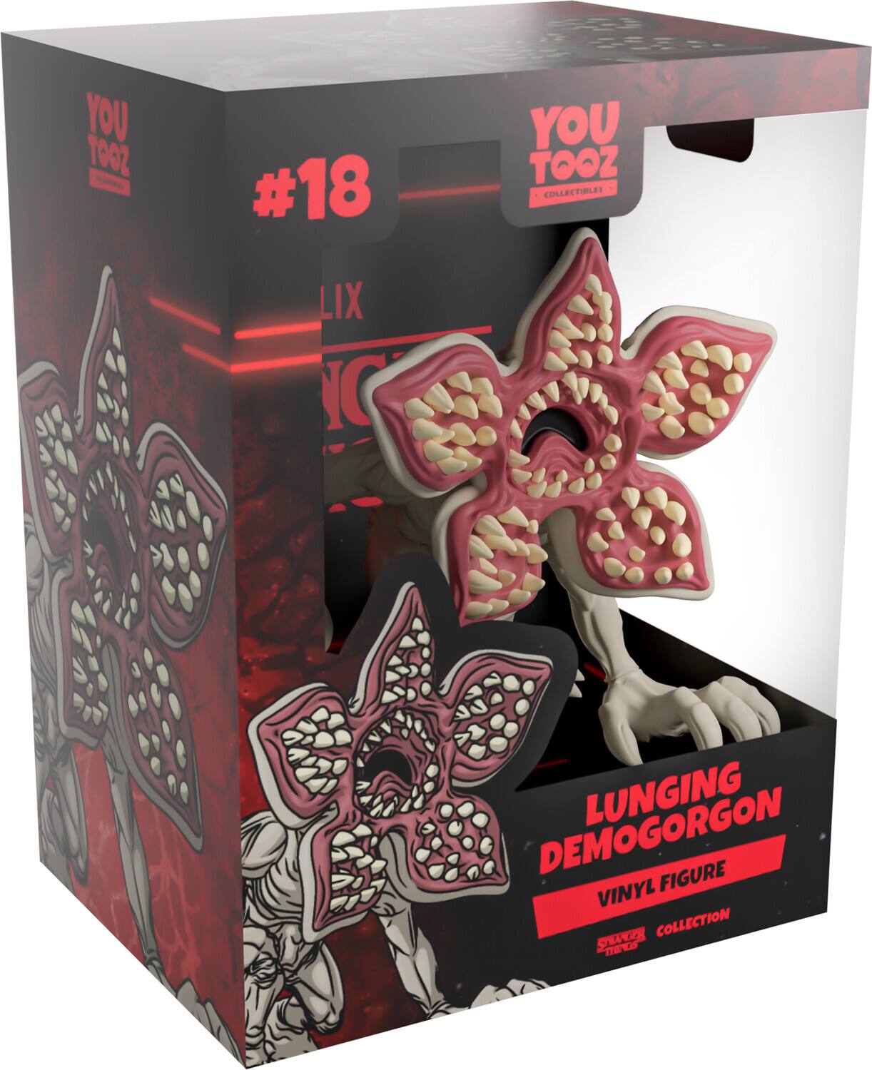 YOU TOOZ COLLECTION  
#18 LIX IC  
YOU TOOZ COLLECTIBLES  
DEMOGORGON LUNGING VINYL FIGURE STRANGER COLLECTION SCHILL