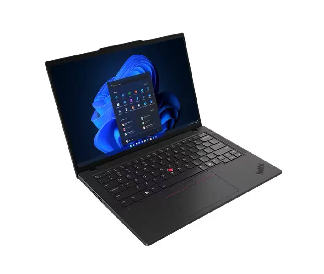 Alt View 7. Lenovo - Lenovo ThinkPad T14 Laptop 14.0  IPS FHD+ Display (Intel Ultra 7-255U, 32GB DDR5, 1TB PCIe SSD, Backlit KB, Win 11 Home) - Black.