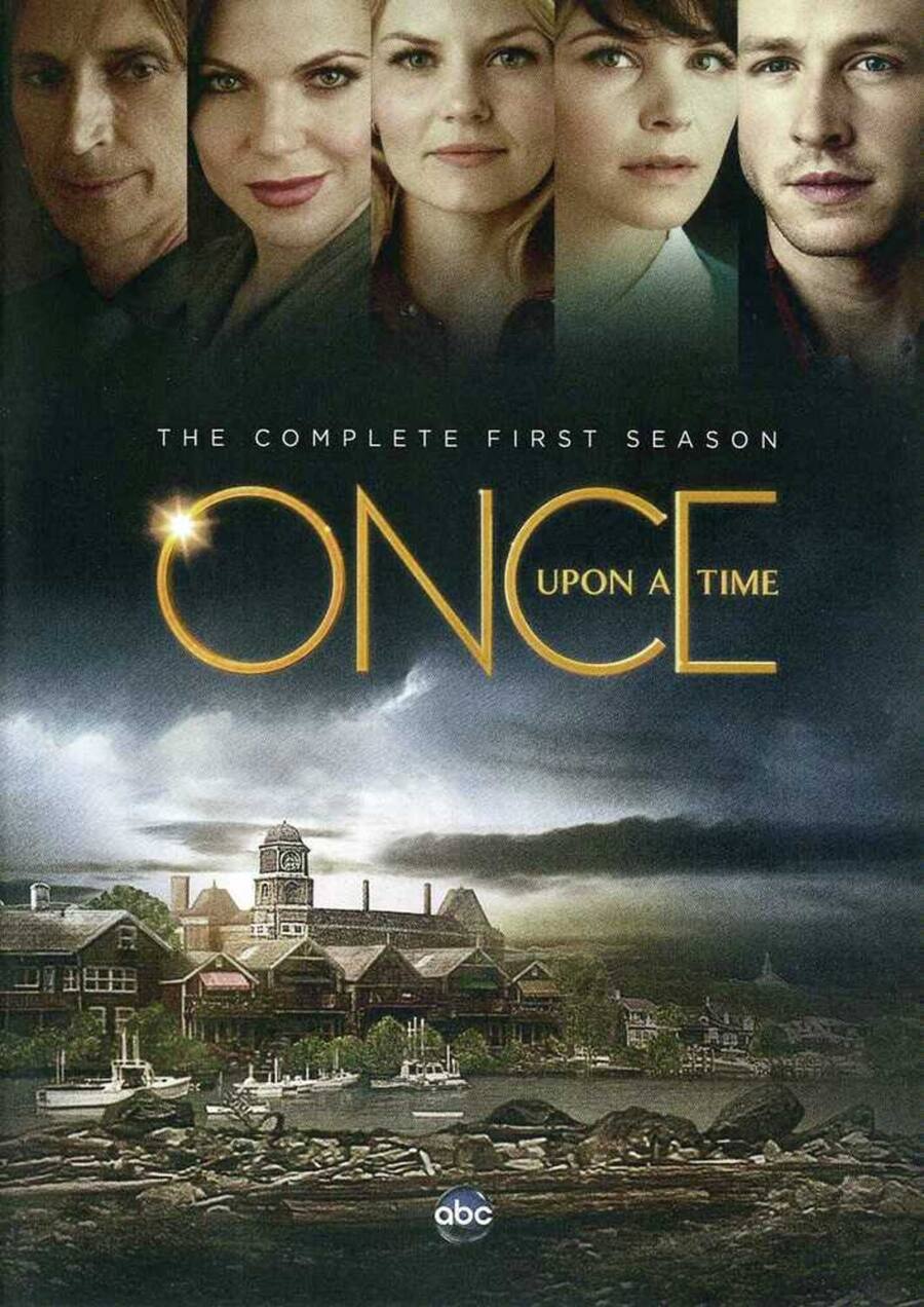 Once Complete Once Upon A Time Once Upon a Time: The Complete First Season DVD [5 ...