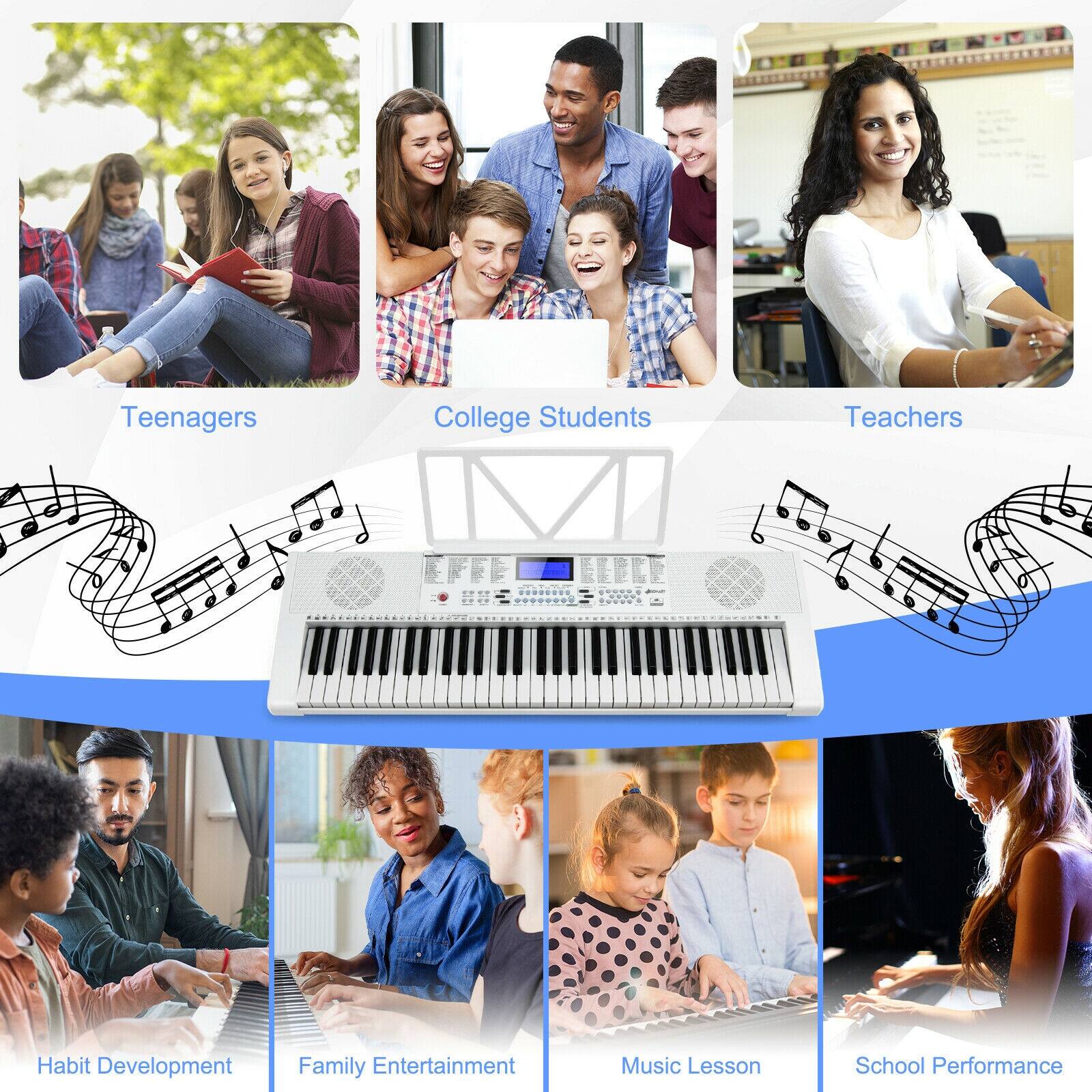 - Teenagers
- College Students
- Teachers
- Habit Development
- Family Entertainment
- Music Lesson
- School Performance