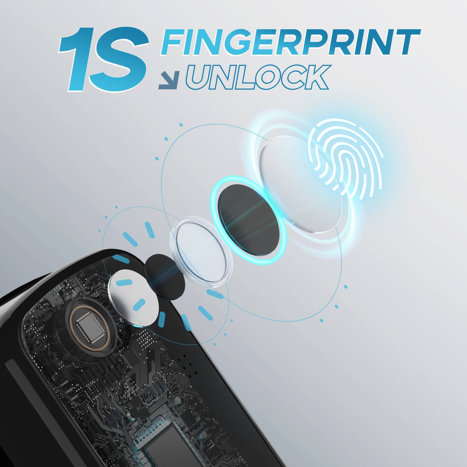 1S FINGERPRINT UNLOCK